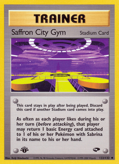 Saffron City Gym 122/132 — Gym Challenge