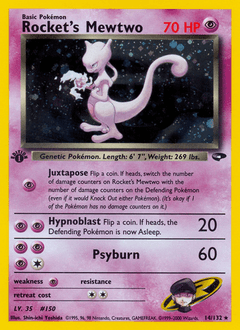Rocket's Mewtwo 14 — Gym Challenge