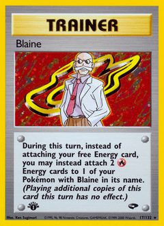 Blaine 17/132 — Gym Challenge