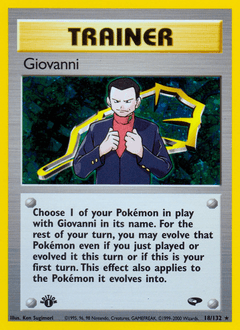 Giovanni 18/132 — Gym Challenge