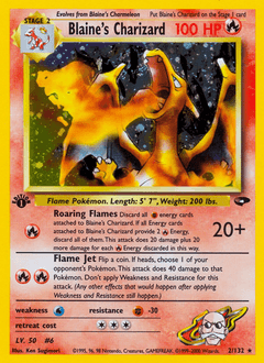 Blaine's Charizard 2 — Gym Challenge