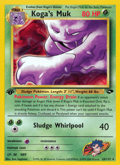 Koga's Muk 26/132 — Gym Challenge