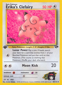 Erika's Clefairy 40/132 — Gym Challenge