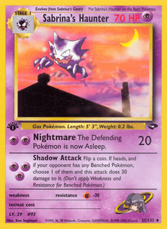 Sabrina's Haunter 55 — Gym Challenge