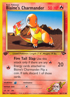 Blaine's Charmander 60 — Gym Challenge