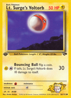 Lt. Surge's Voltorb 86 — Gym Challenge
