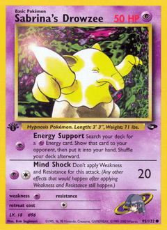 Sabrina's Drowzee 95 — Gym Challenge