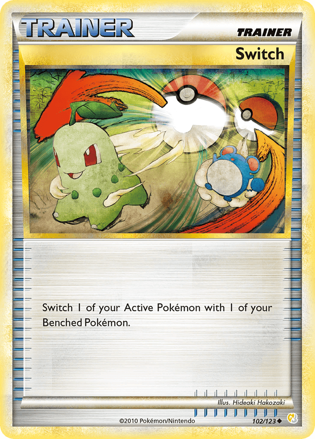 Carta Switch 102/123 do set HeartGold & SoulSilver — Pokémon TCG | Bynx