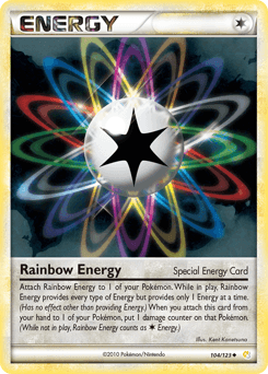 Rainbow Energy 104/123 — HeartGold SoulSilver