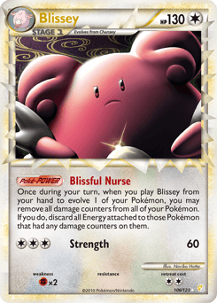 Blissey 106 — HeartGold & SoulSilver