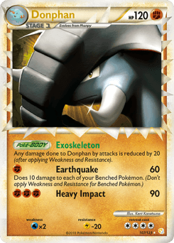 Donphan 107 — HeartGold & SoulSilver