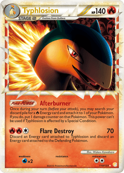 Typhlosion 110 — HeartGold & SoulSilver