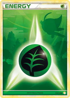 Grass Energy 115/123 — HeartGold SoulSilver