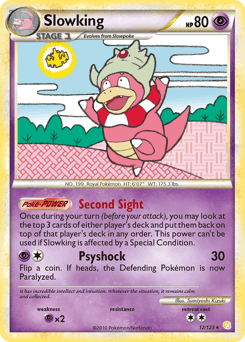 Slowking 12 — HeartGold & SoulSilver