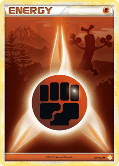 Fighting Energy 120/123 — HeartGold SoulSilver