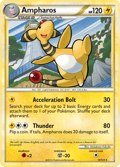 Ampharos 14 — HeartGold & SoulSilver