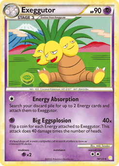 Exeggutor 18 — HeartGold & SoulSilver