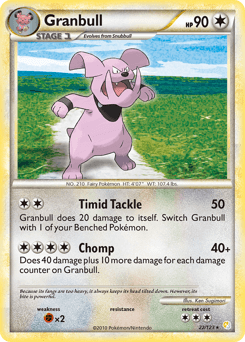 Granbull 22 — HeartGold & SoulSilver