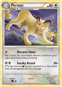 Persian 27 — HeartGold & SoulSilver