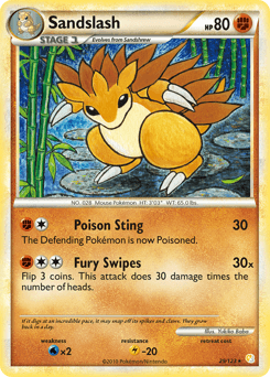 Sandslash 29 — HeartGold & SoulSilver