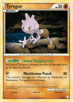 Tyrogue 33 — HeartGold & SoulSilver