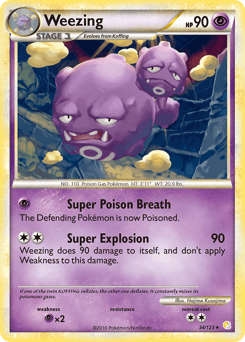 Weezing 34 — HeartGold & SoulSilver