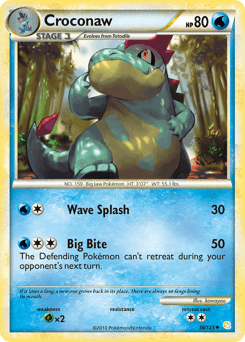 Croconaw 38 — HeartGold & SoulSilver
