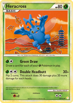 Heracross 43 — HeartGold & SoulSilver