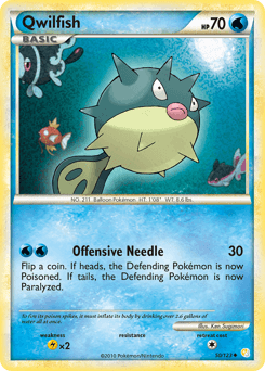 Qwilfish 50 — HeartGold & SoulSilver