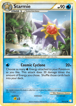 Starmie 53 — HeartGold & SoulSilver