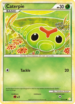 Caterpie 57 — HeartGold & SoulSilver