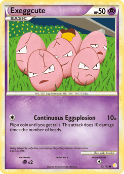 Exeggcute 63 — HeartGold & SoulSilver