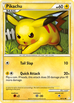 Pikachu 78 — HeartGold & SoulSilver