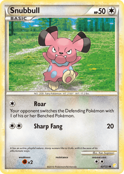Snubbull 82 — HeartGold & SoulSilver