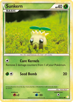 Sunkern 85 — HeartGold & SoulSilver