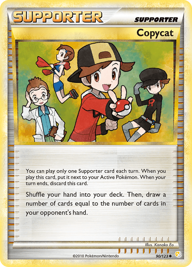 Carta Copycat 90/123 do set HeartGold & SoulSilver — Pokémon TCG | Bynx