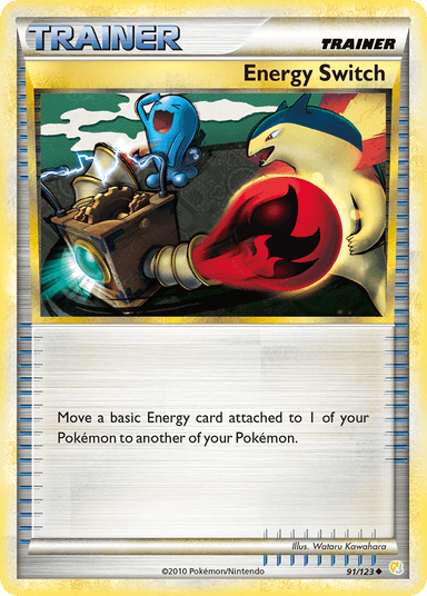 Carta Energy Switch 91/123 do set HeartGold & SoulSilver — Pokémon TCG | Bynx