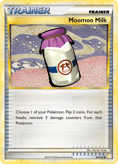 Carta Moomoo Milk 94/123 do set HeartGold & SoulSilver — Pokémon TCG | Bynx