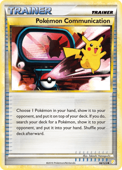 Pokémon Communication 98/123 — HeartGold SoulSilver
