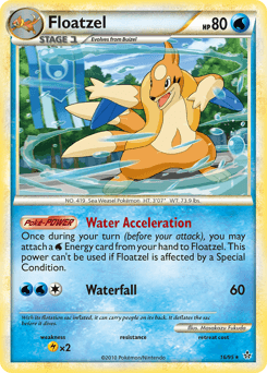 Floatzel 16/95 — Revelado