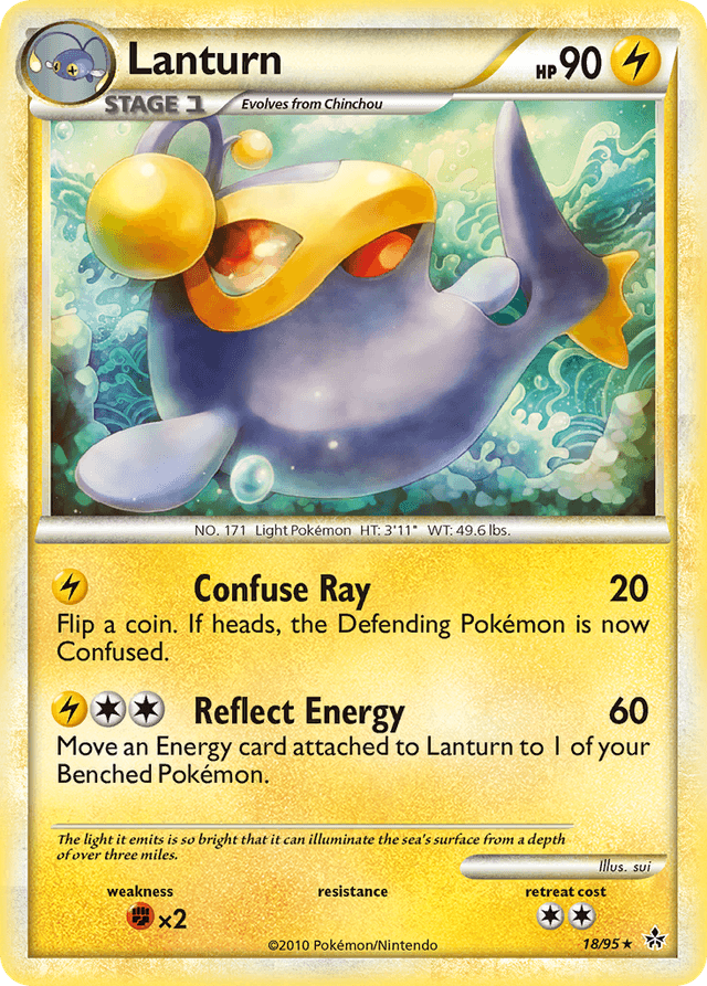 Carta Lanturn 18/95 do set HS—Unleashed — Pokémon TCG | Bynx