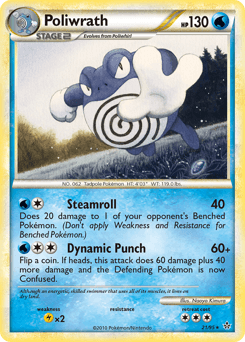 Poliwrath 21 — HS—Unleashed