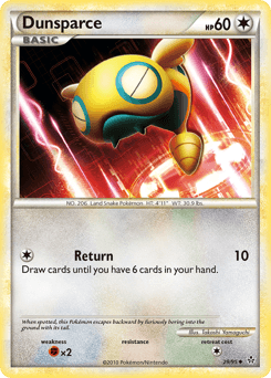 Dunsparce 29/95 — Revelado