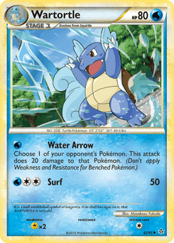 Wartortle 42 — HS—Unleashed