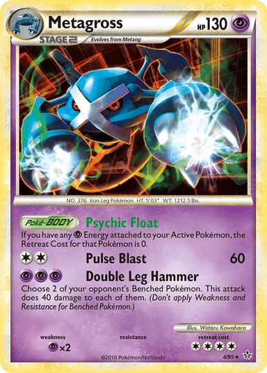 Carta Metagross 4/95 do set HS—Unleashed — Pokémon TCG | Bynx