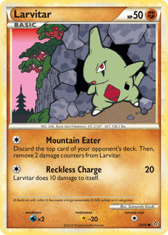 Larvitar 50/95 — Revelado