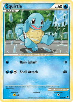 Squirtle 63/95 — Revelado