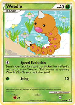 Weedle 69/95 — Revelado