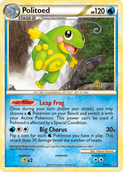 Politoed 7 — HS—Unleashed