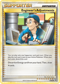 Engineer's Adjustments 75/95 — Revelado